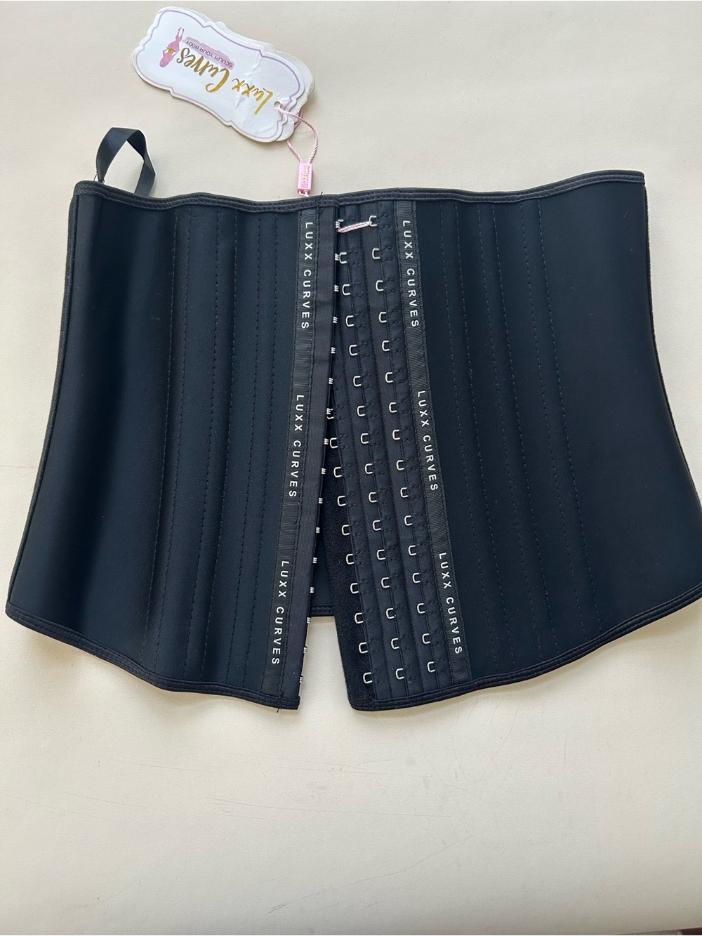 Luxx Curves Black Waist Trainer Corset